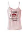 Cool Santa Christmas Sweater Spaghetti Strap Tank-Womens Spaghetti Strap Tanks-TooLoud-SoftPink-X-Small-Davson Sales