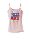 Happy Labor Day ColorText Spaghetti Strap Tank-Womens Spaghetti Strap Tanks-TooLoud-SoftPink-X-Small-Davson Sales