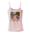 Diplodocus Longus - Without Name Spaghetti Strap Tank-Womens Spaghetti Strap Tanks-TooLoud-SoftPink-X-Small-Davson Sales