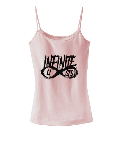 Infinite Lists Spaghetti Strap Tank by TooLoud-TooLoud-SoftPink-X-Small-Davson Sales