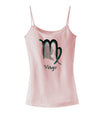 Virgo Symbol Spaghetti Strap Tank-Womens Spaghetti Strap Tanks-TooLoud-SoftPink-X-Small-Davson Sales