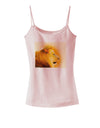 Lion Watercolor 3 Spaghetti Strap Tank-Womens Spaghetti Strap Tanks-TooLoud-SoftPink-X-Small-Davson Sales