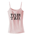 TooLoud Tyler Y'all - Southwestern Style Spaghetti Strap Tank-Womens Spaghetti Strap Tanks-TooLoud-SoftPink-X-Small-Davson Sales