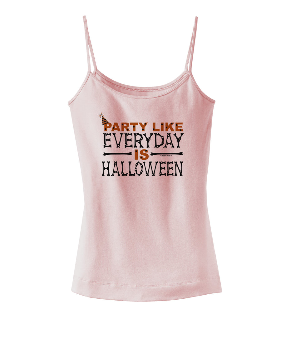 Everyday Is Halloween Spaghetti Strap Tank-Womens Spaghetti Strap Tanks-TooLoud-White-X-Small-Davson Sales