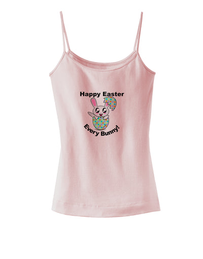 Happy Easter Every Bunny Spaghetti Strap Tank by TooLoud-Womens Spaghetti Strap Tanks-TooLoud-SoftPink-X-Small-Davson Sales