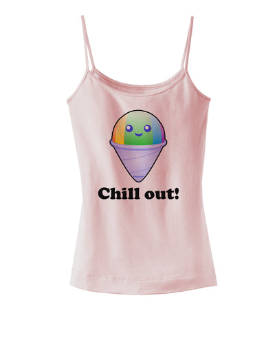 Cute Shaved Ice Chill Out Spaghetti Strap Tank