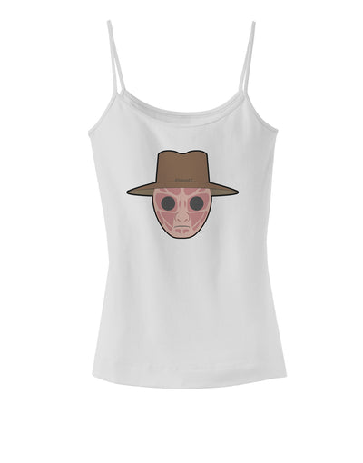 Cute Lil Monster 2 Spaghetti Strap Tank-Womens Spaghetti Strap Tanks-TooLoud-White-X-Small-Davson Sales