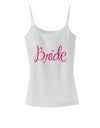 Bride Design - Diamond - Color Spaghetti Strap Tank-Womens Spaghetti Strap Tanks-TooLoud-White-X-Small-Davson Sales