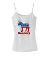 Sanders Bubble Symbol Spaghetti Strap Tank-Womens Spaghetti Strap Tanks-TooLoud-White-X-Small-Davson Sales