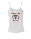 Hawkins AV Club Spaghetti Strap Tank by TooLoud-Womens Spaghetti Strap Tanks-TooLoud-White-X-Small-Davson Sales