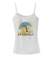 Red-tailed Hawk Text Spaghetti Strap Tank-Womens Spaghetti Strap Tanks-TooLoud-White-X-Small-Davson Sales