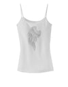 Single Left Angel Wing Design - Couples Spaghetti Strap Tank-Womens Spaghetti Strap Tanks-TooLoud-White-X-Small-Davson Sales