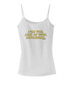 Lack of Faith Spaghetti Strap Tank-Womens Spaghetti Strap Tanks-TooLoud-White-X-Small-Davson Sales