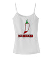 Twenty-Five Percent Mexican Spaghetti Strap Tank-Womens Spaghetti Strap Tanks-TooLoud-White-X-Small-Davson Sales