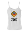 Republican Zone Spaghetti Strap Tank-Womens Spaghetti Strap Tanks-TooLoud-White-X-Small-Davson Sales