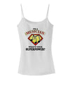 Musician - Superpower Spaghetti Strap Tank-Womens Spaghetti Strap Tanks-TooLoud-White-X-Small-Davson Sales