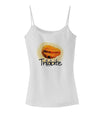 TooLoud Trilobite Fossil Watercolor Text Spaghetti Strap Tank-Womens Spaghetti Strap Tanks-TooLoud-White-X-Small-Davson Sales