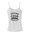 Personalized Vintage Birth Year Distressed Spaghetti Strap Tank by TooLoud-Womens Spaghetti Strap Tanks-TooLoud-White-X-Small-Davson Sales