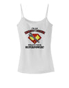 Ironworker - Superpower Spaghetti Strap Tank-Womens Spaghetti Strap Tanks-TooLoud-White-X-Small-Davson Sales