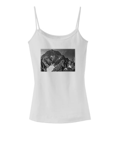 San Juan Mountain Range 2 Spaghetti Strap Tank-Womens Spaghetti Strap Tanks-TooLoud-White-X-Small-Davson Sales