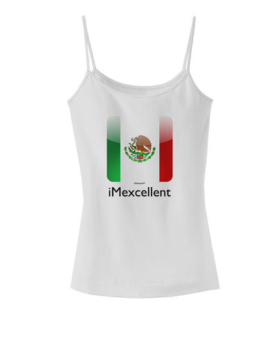 iMexcellent Icon - Cinco de Mayo Spaghetti Strap Tank-Womens Spaghetti Strap Tanks-TooLoud-White-X-Small-Davson Sales