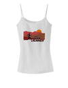 Pro Beer Runner Man Spaghetti Strap Tank-Womens Spaghetti Strap Tanks-TooLoud-White-X-Small-Davson Sales