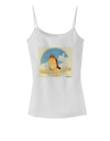 Red-tailed Hawk Spaghetti Strap Tank-Womens Spaghetti Strap Tanks-TooLoud-White-X-Small-Davson Sales