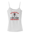 Nurse - Don't Mess With Me Spaghetti Strap Tank-Womens Spaghetti Strap Tanks-TooLoud-White-X-Small-Davson Sales