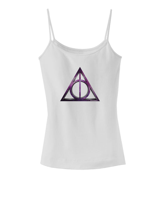 Magic Symbol Spaghetti Strap Tank-Womens Spaghetti Strap Tanks-TooLoud-White-X-Small-Davson Sales