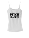 Pitch Slapped Spaghetti Strap Tank-Womens Spaghetti Strap Tanks-TooLoud-White-X-Small-Davson Sales