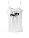 50th Birthday Gift Made in 19__ Spaghetti Strap Tank by TooLoud-TooLoud-White-X-Small-Davson Sales