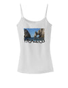 Mexico - Islands Cut-out Spaghetti Strap Tank-Womens Spaghetti Strap Tanks-TooLoud-White-X-Small-Davson Sales