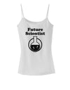 Future Scientist Spaghetti Strap Tank-Womens Spaghetti Strap Tanks-TooLoud-White-X-Small-Davson Sales