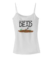 Sleep When Dead Spaghetti Strap Tank-Womens Spaghetti Strap Tanks-TooLoud-White-X-Small-Davson Sales