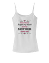 My Mother Comes Out Spaghetti Strap Tank-Womens Spaghetti Strap Tanks-TooLoud-White-X-Small-Davson Sales