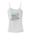 Daddy's Little Firecracker Spaghetti Strap Tank-Womens Spaghetti Strap Tanks-TooLoud-White-X-Small-Davson Sales