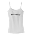 Hashtag JeSuisBacon Spaghetti Strap Tank-Womens Spaghetti Strap Tanks-TooLoud-White-X-Small-Davson Sales