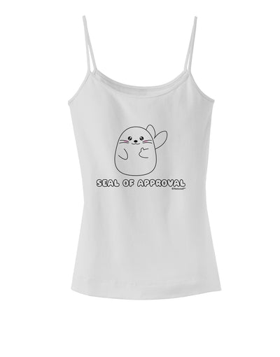 Seal of Approval Spaghetti Strap Tank  by TooLoud