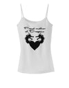 Proud Mother of Dragons Spaghetti Strap Tank-Womens Spaghetti Strap Tanks-TooLoud-White-X-Small-Davson Sales