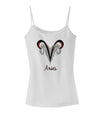 Aries Symbol Spaghetti Strap Tank-Womens Spaghetti Strap Tanks-TooLoud-White-X-Small-Davson Sales