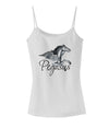 Pegasus Color Illustration Spaghetti Strap Tank-Womens Spaghetti Strap Tanks-TooLoud-White-X-Small-Davson Sales