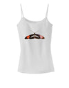 Watercolor Butterfly Black Spaghetti Strap Tank-Womens Spaghetti Strap Tanks-TooLoud-White-X-Small-Davson Sales