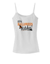 It's Halloween Witches Hat Spaghetti Strap Tank-Womens Spaghetti Strap Tanks-TooLoud-White-X-Small-Davson Sales