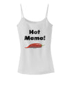 Hot Mama Chili Pepper Spaghetti Strap Tank-Womens Spaghetti Strap Tanks-TooLoud-White-X-Small-Davson Sales
