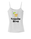 Tequila Diva - Cinco de Mayo Design Spaghetti Strap Tank  by TooLoud