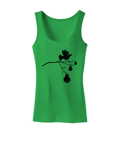 Partridge In A Pear Tree Womens Tank Top-Womens Tank Tops-TooLoud-KellyGreen-X-Small-Davson Sales