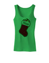 Nice Stocking Cute Christmas Womens Tank Top-Womens Tank Tops-TooLoud-KellyGreen-X-Small-Davson Sales