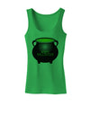 Witches Cauldron Happy Halloween Womens Tank Top-Womens Tank Tops-TooLoud-KellyGreen-X-Small-Davson Sales