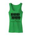 Twelve Drummers Drumming Text Womens Tank Top-Womens Tank Tops-TooLoud-KellyGreen-X-Small-Davson Sales