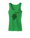 Cute Boo Ghost Womens Tank Top-Womens Tank Tops-TooLoud-KellyGreen-X-Small-Davson Sales